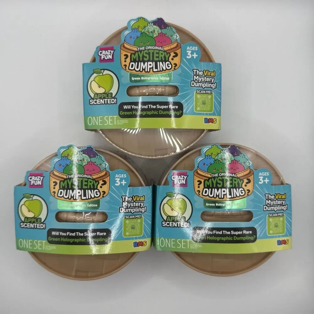 [3 PC] RMS - The Original Mystery Dumpling: Green Holographic Edition NEW